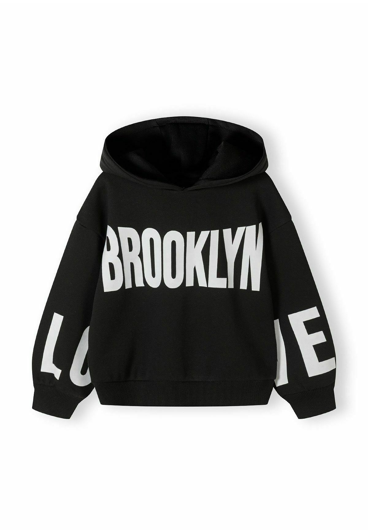 MINOTI HOODIE EN JOGGINGBROEK SET - Trainingspak - zwart