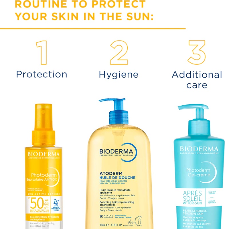 Bioderma Photoderm Anti-Ox sončni sprej z vodo SPF 50