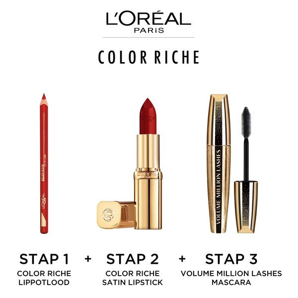 L'Oréal Paris Color Riche Nude Intense La Prune saten šminka<br>4,8 g