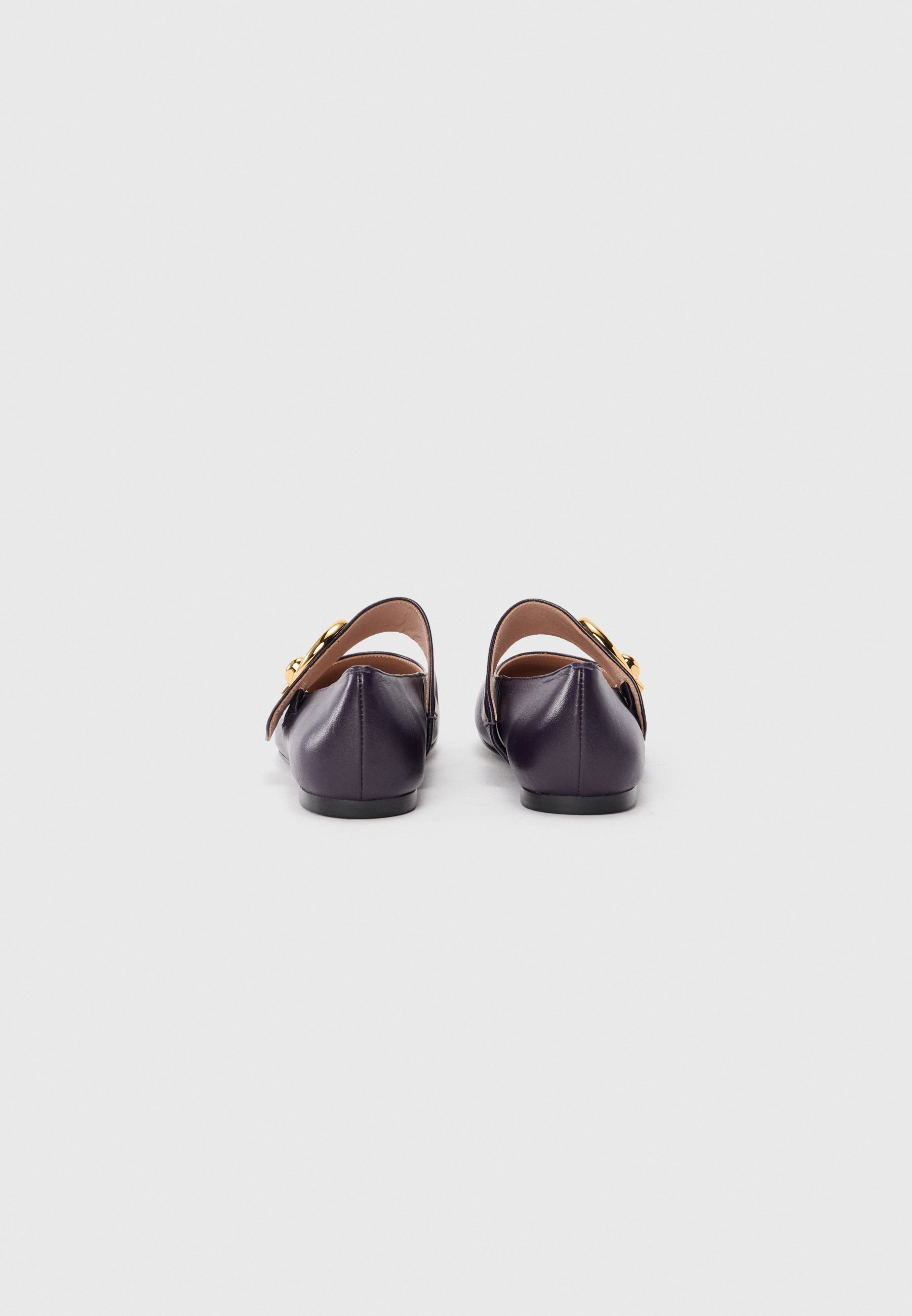 Coccinelle ME SMOOTH - Ballerinasko - prune
