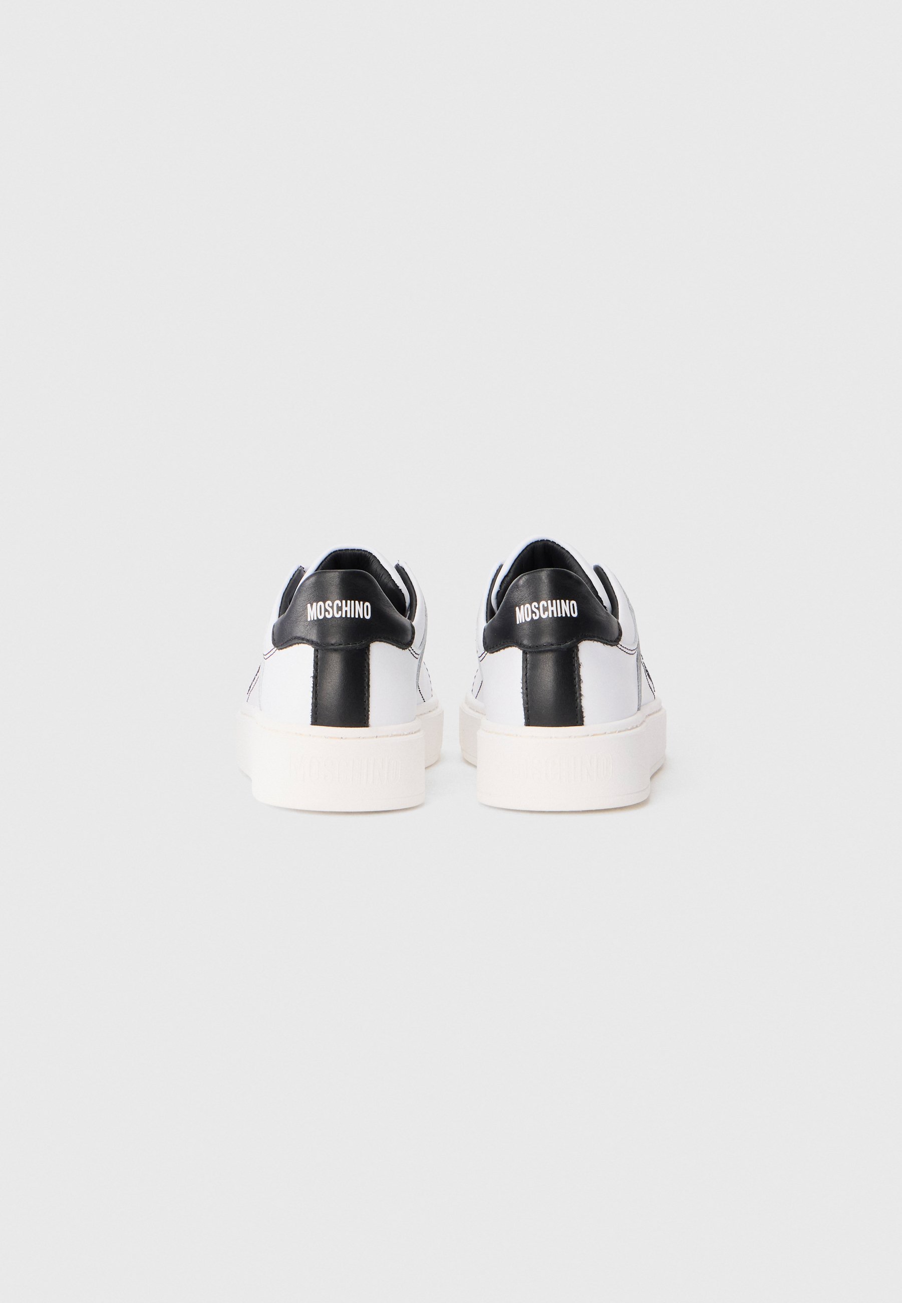 MOSCHINO UNISEX - Scarpe da ginnastica - bianco/nero