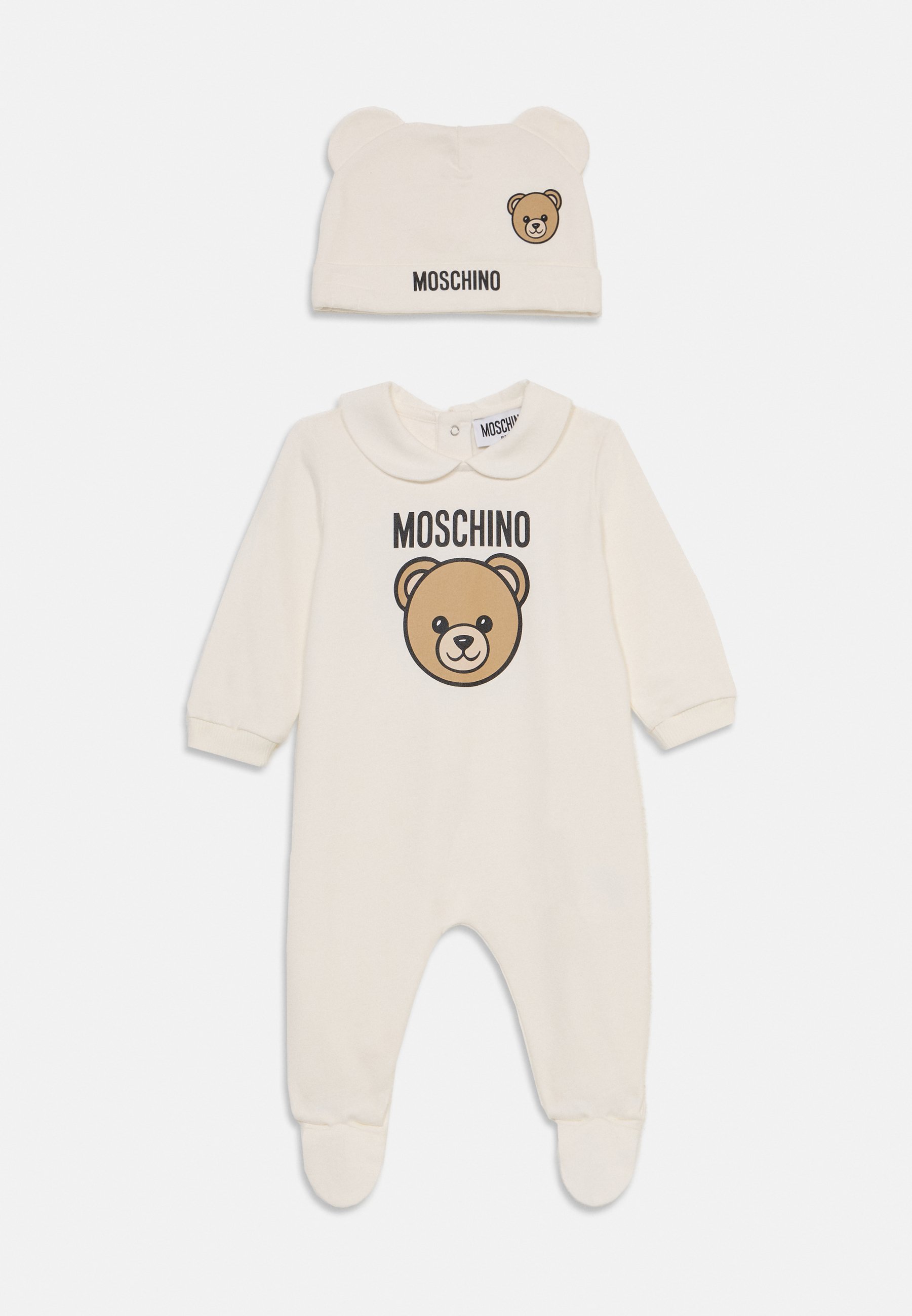 MOSCHINO BABY ROW MUTJES SET UNISEX - Mutsje - wolk