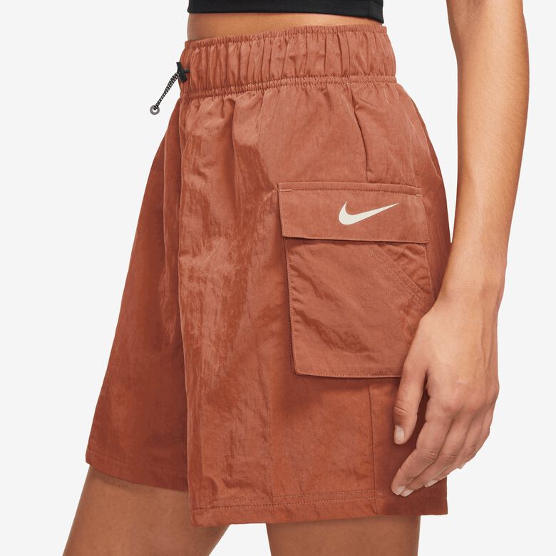 Sportswear Essential Web-Shorts mit hohem Bund