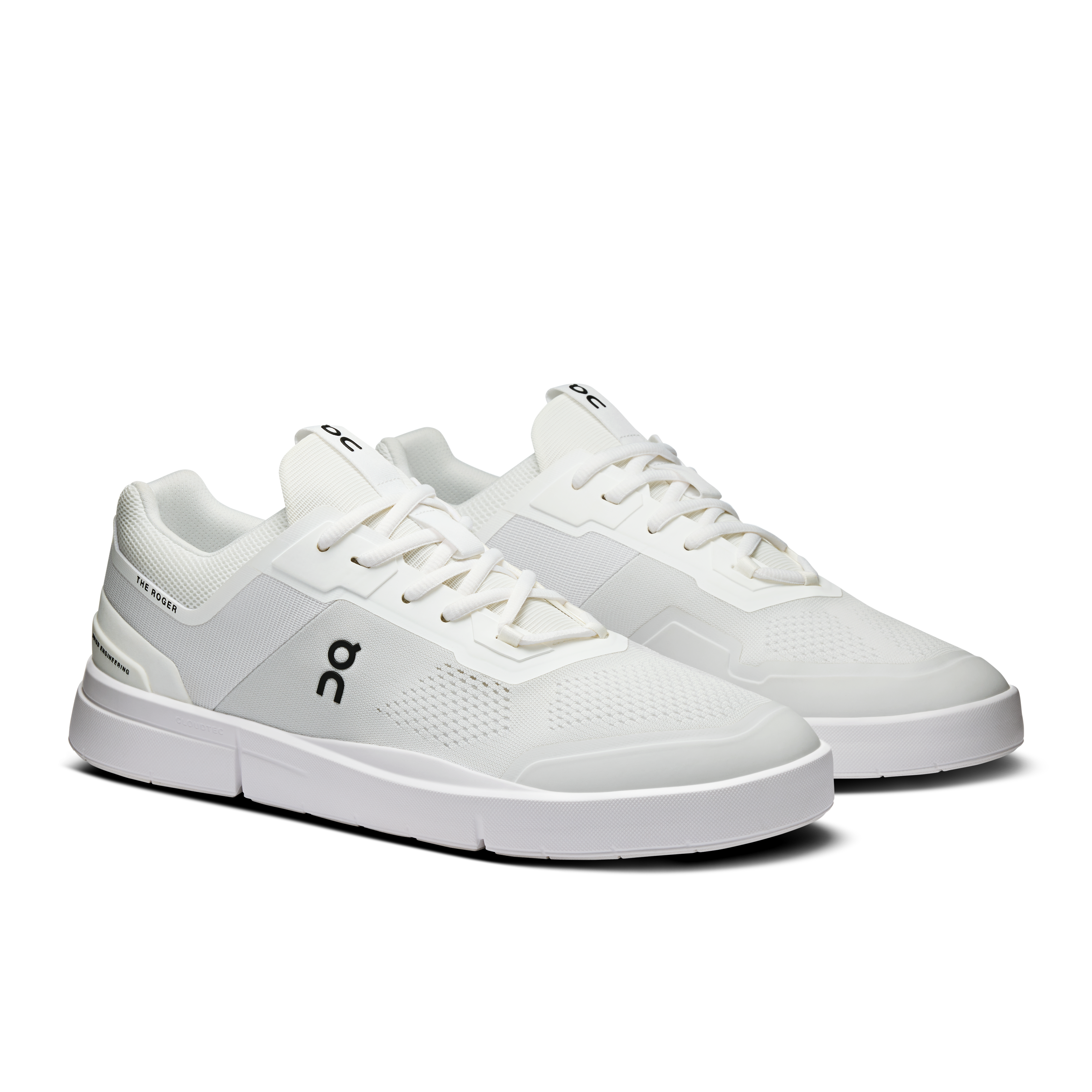 On THE ROGER Spin para hombre Blanco | Negro
