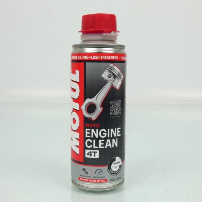 MOTUL Engine Clean 4-Stroke Motorcycle Pre-Oil Change Engine Cleaning Additive for Motorcycles - New