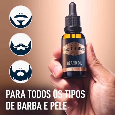 Aceite para barba Gillette King C 30 ml