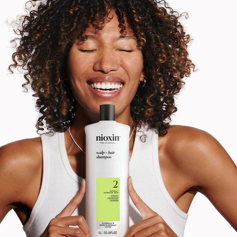 Nioxin System 2 Scalp + Hair Shampoo Šampón proti rednutiu vlasov
