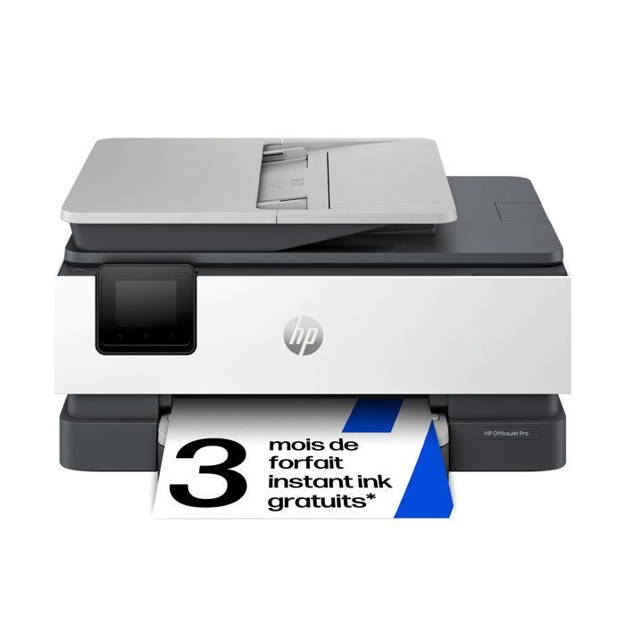 HP OfficeJet Pro 8124e All-in-One Farbtintenstrahldrucker mit 3 Monaten Instant Ink inklusive HP+