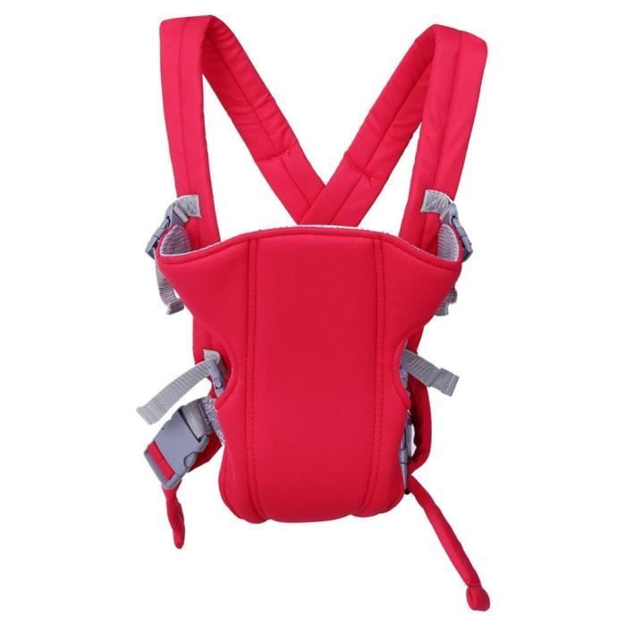 Portabebés ergonómico - MARCA - Para recién nacidos de 3 a 16 meses - Rojo