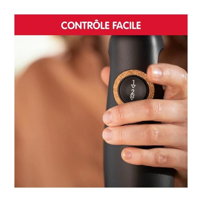 Frullatore a immersione Moulinex Eco Respect, design ecologico, prodotto in Francia, DD46E810