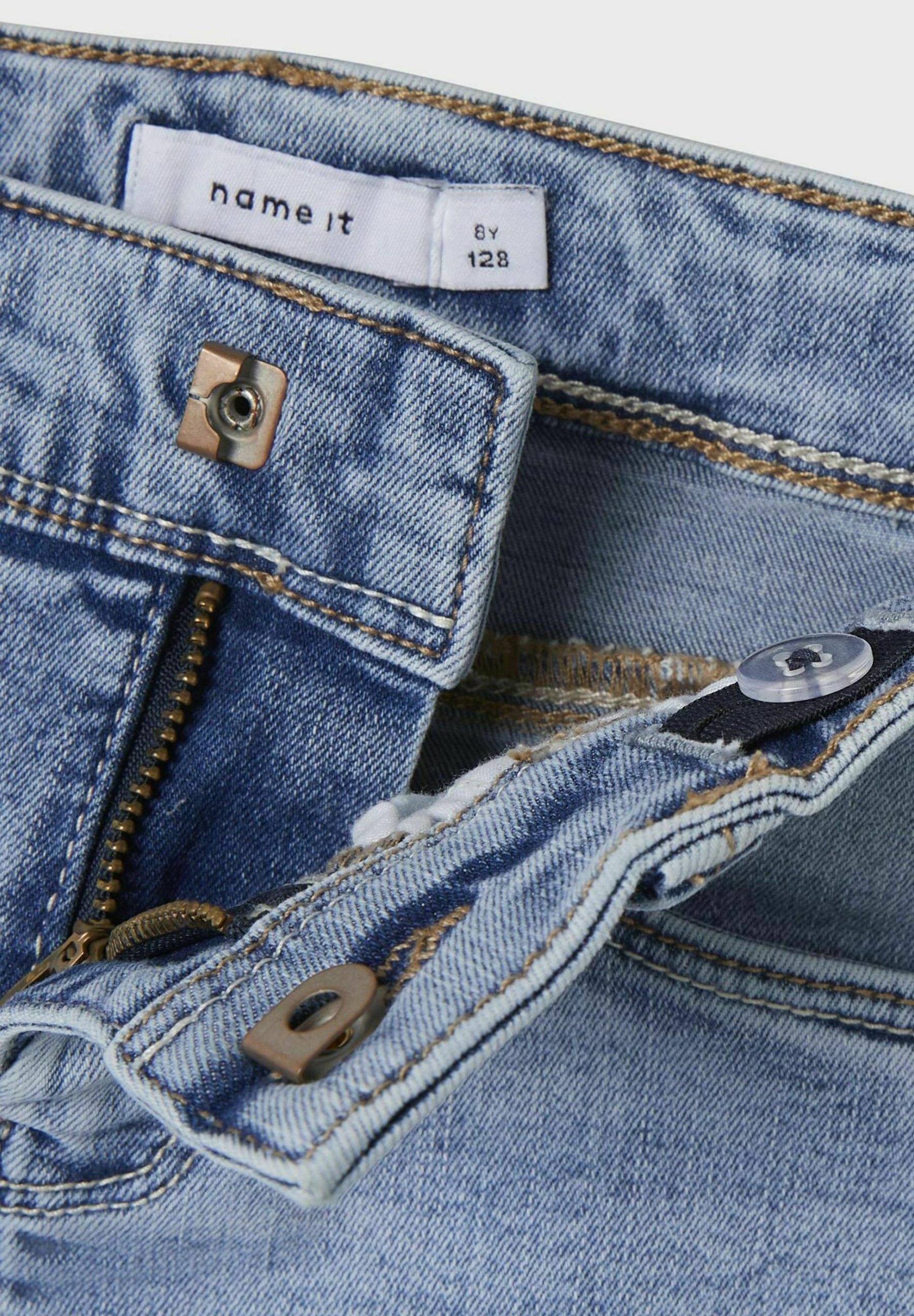 Appelez-le NKFPOLLY - Jean droit - denim bleu clair