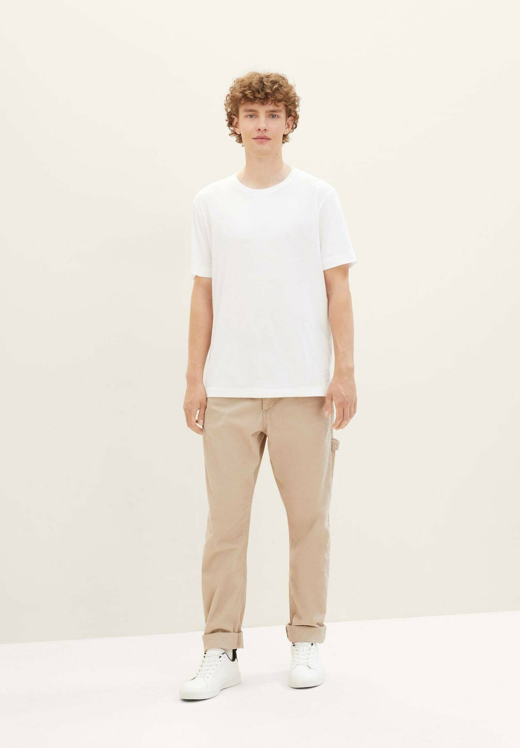 Lot de 4 t-shirts Tom Tailor - T-shirt basique - blanc