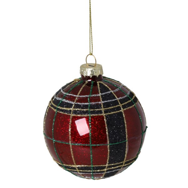Bombka  szklana 12 szt.  Ø 8 cm  ESCOCES