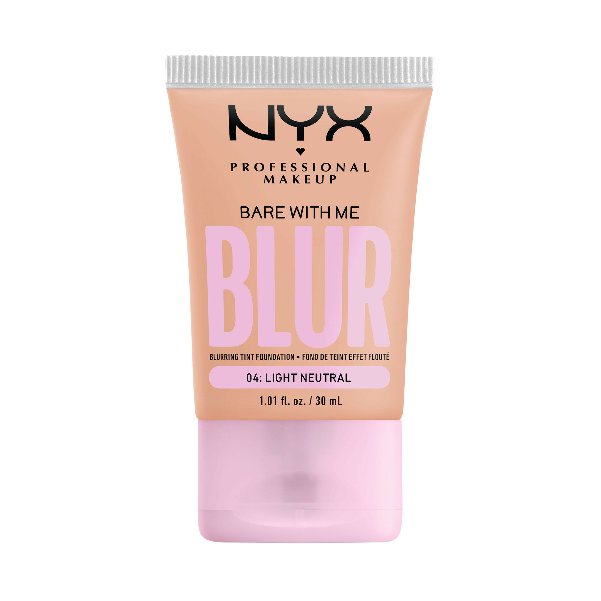 Bare With Me Blur Tint Foundation 4 Light Neutral - NYX Professional Makeup