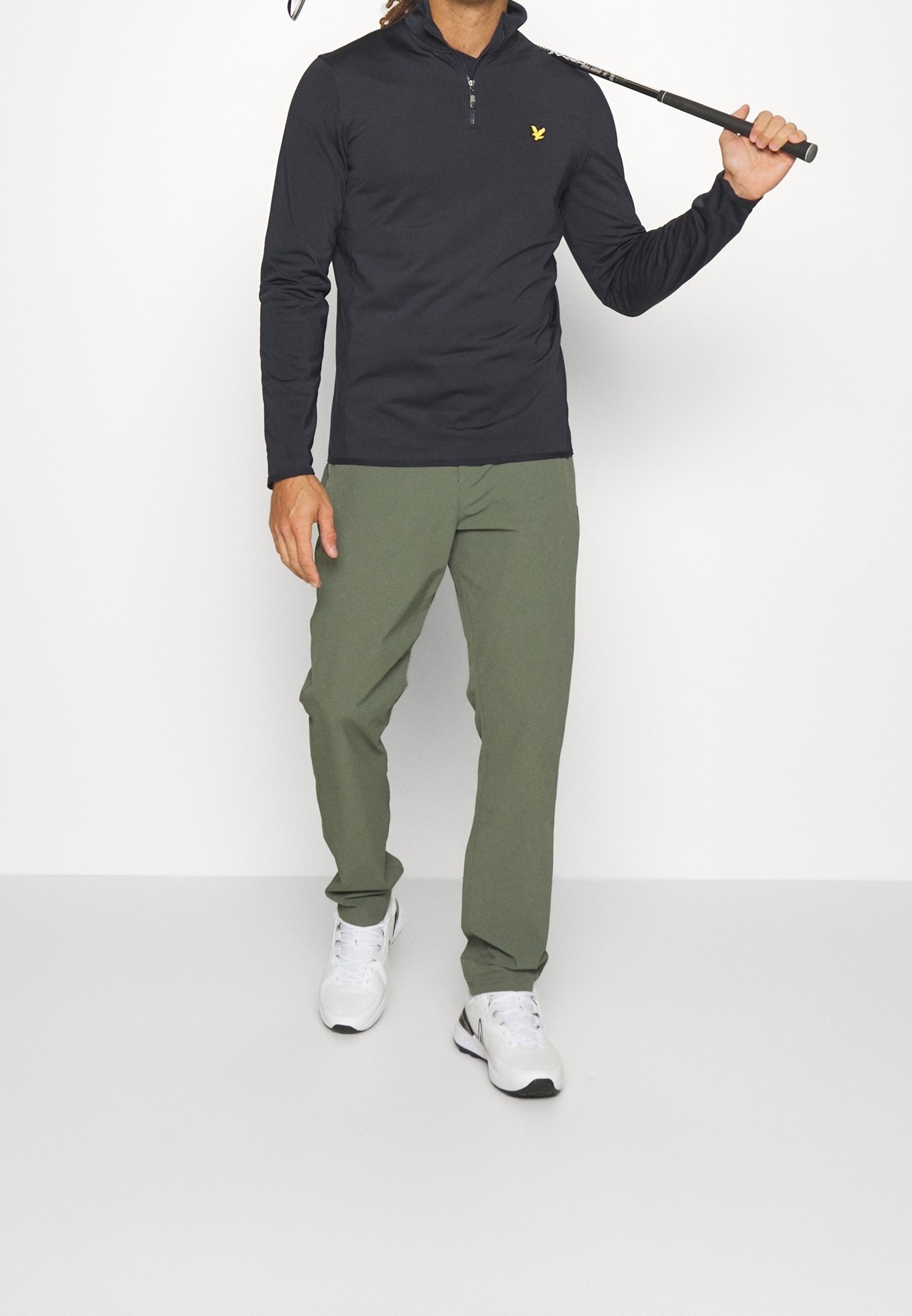 Lyle & Scott top met lange mouwen - donkerblauw