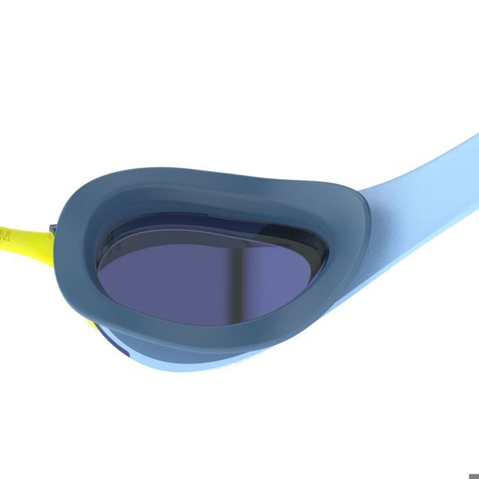 Speedo FS Pure Focus Mirror - Adult swimming goggles, blue, anti-glare mirrored lenses