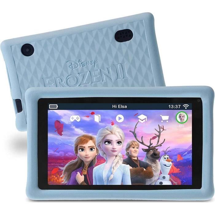 Tablet per bambini Disney Frozen 2 - Pebble Gear - 7 pollici - Oltre 500 giochi - Controlli parentali integrati