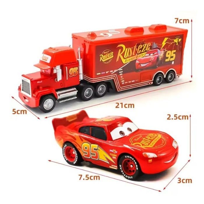 Coffret 12 Voitures Film Cars Métal Moulé  Véhicules Miniatures Flash Mcqueen Jouet Enfant Collection