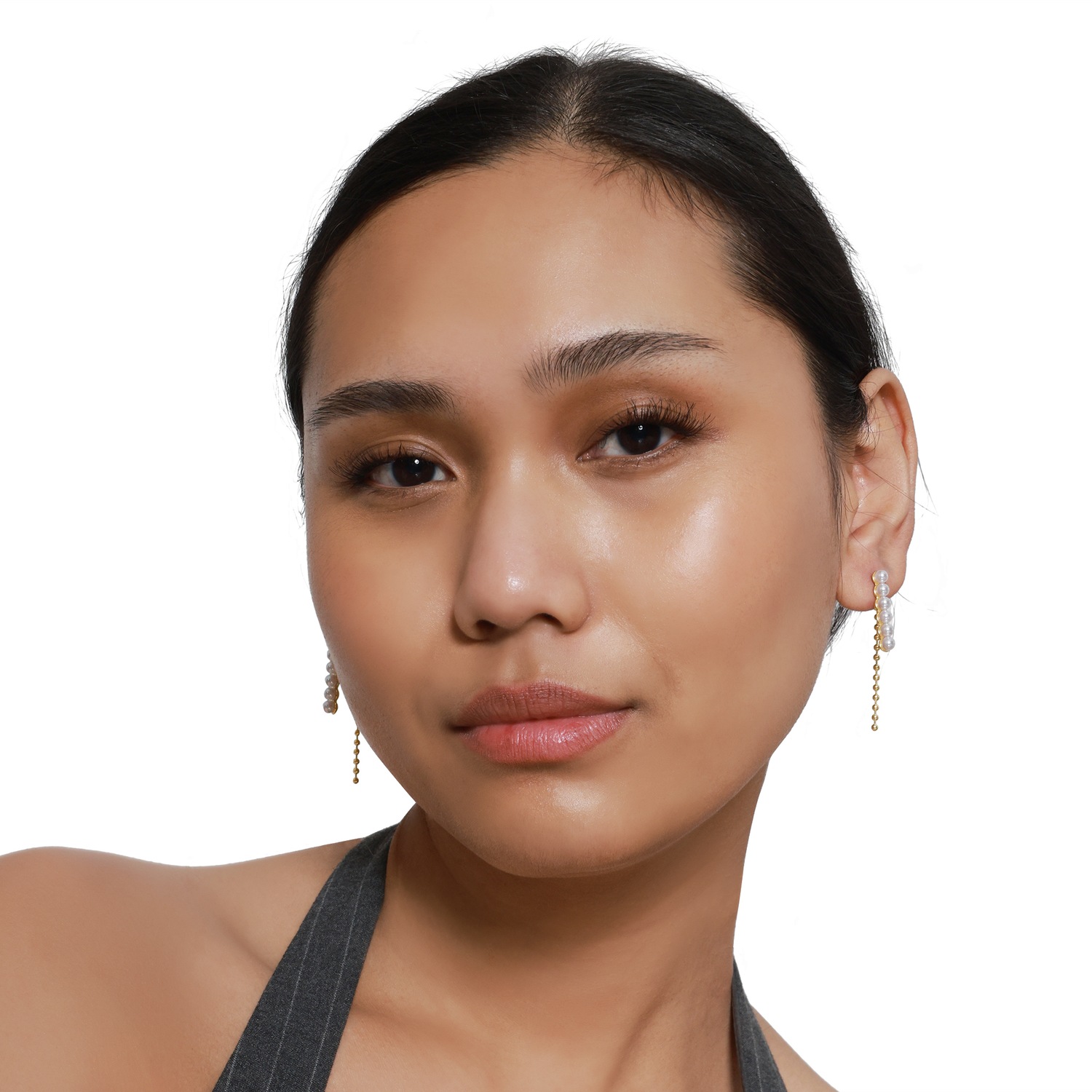 Heideman Boucles d'oreille Manto couleur or