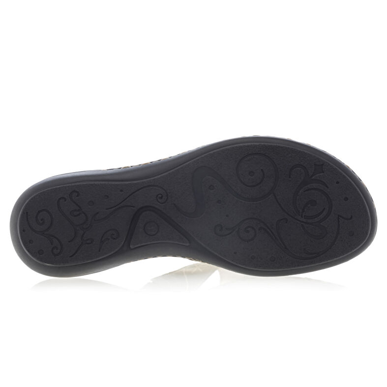 Női fekete flip-flop papucsok / tanga szandálok