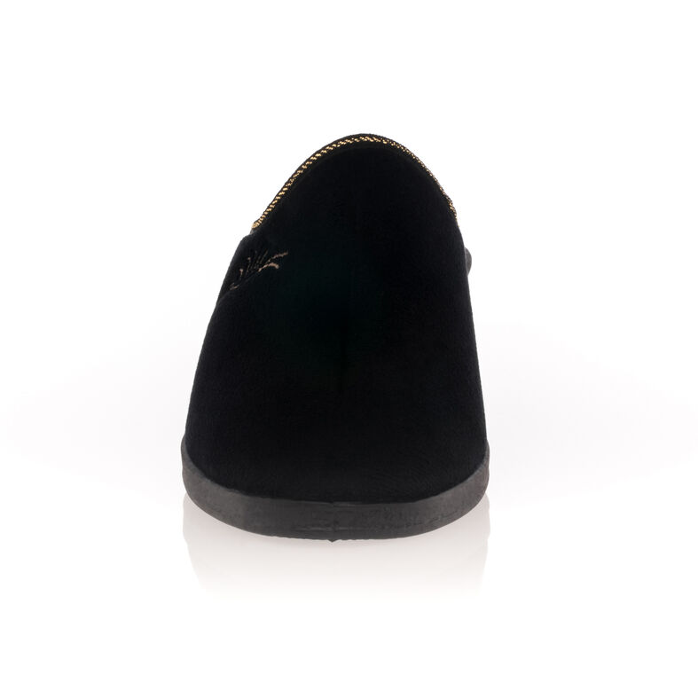 Women's Black Slippers