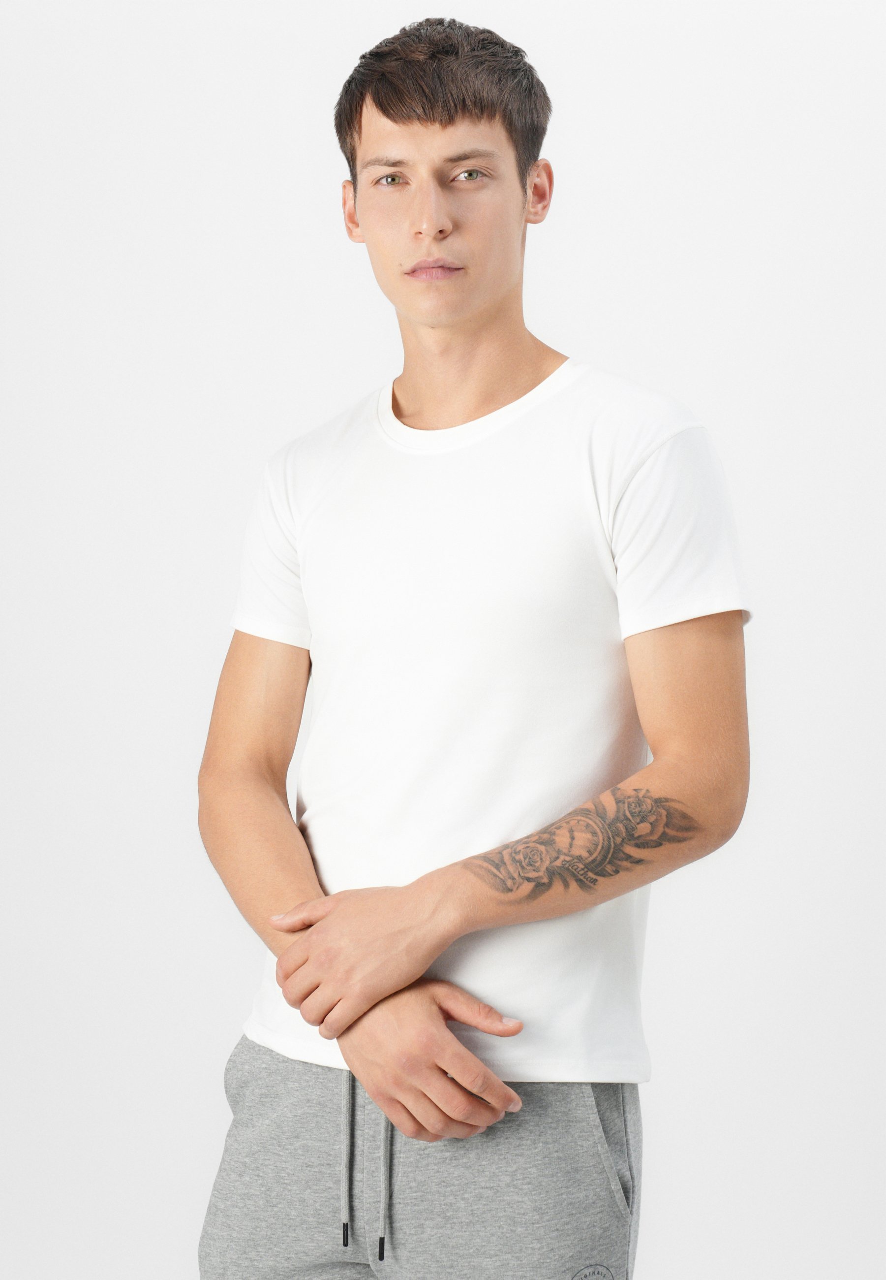 Jack & Jones JJIGORDON JJSHARK - Trainingsbroek - lichtgrijs gemêleerd