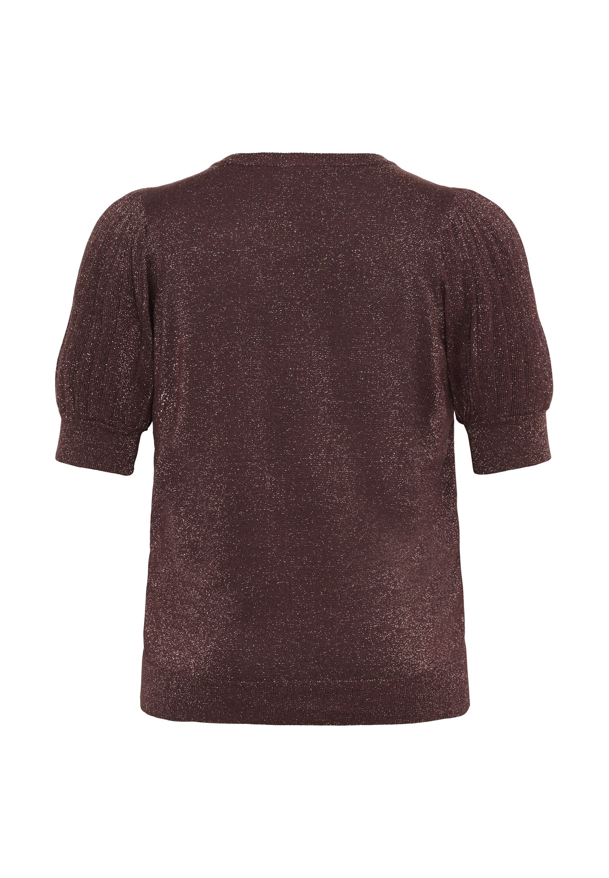 Kaffe Curve REGITTA PLEAT - T-shirt met print - fudge