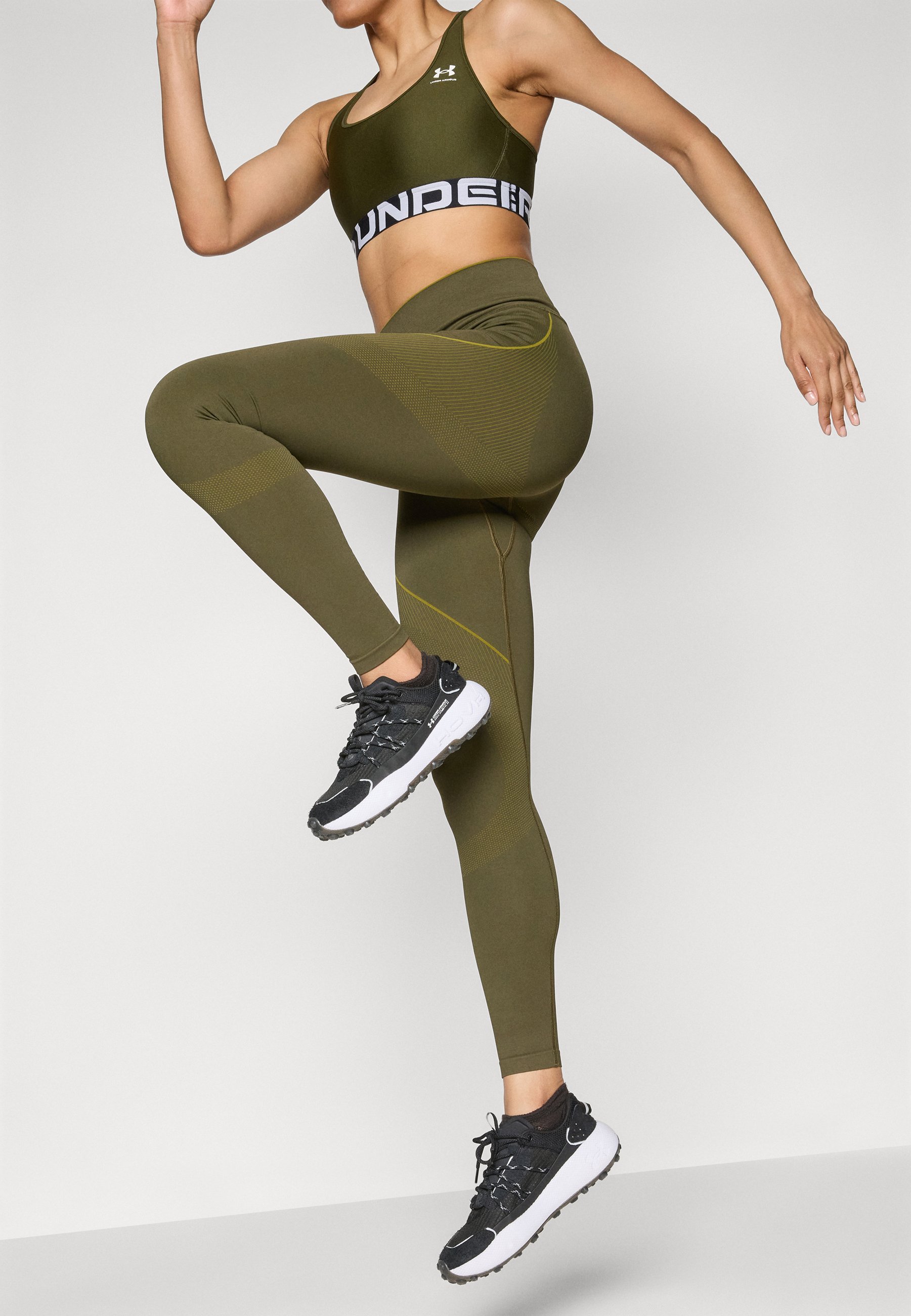 Leggings Under Armour VANISH SEAMLESS - Leggings - verde spedizione/verde mensa
