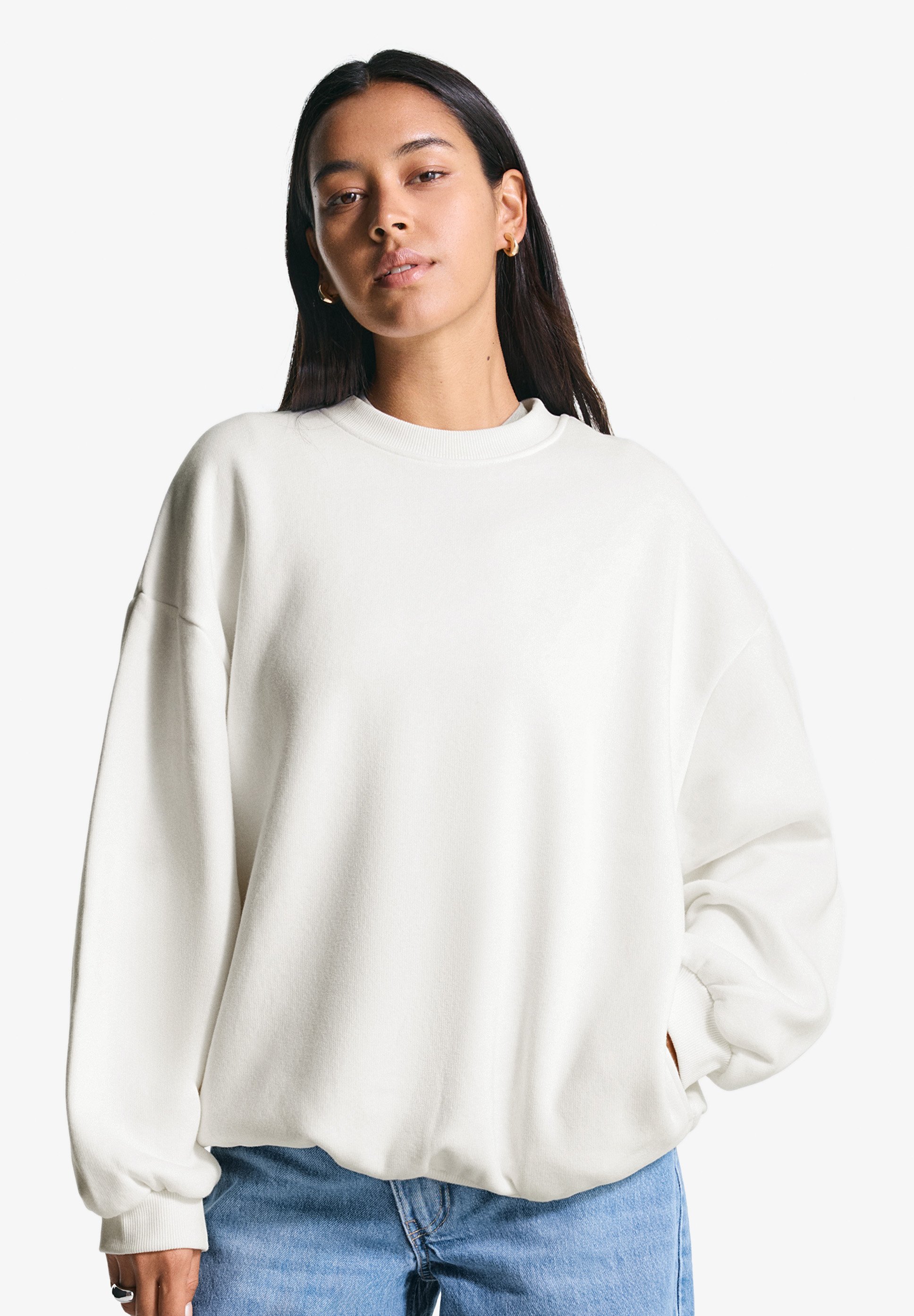 Bershka dressipluus - valge