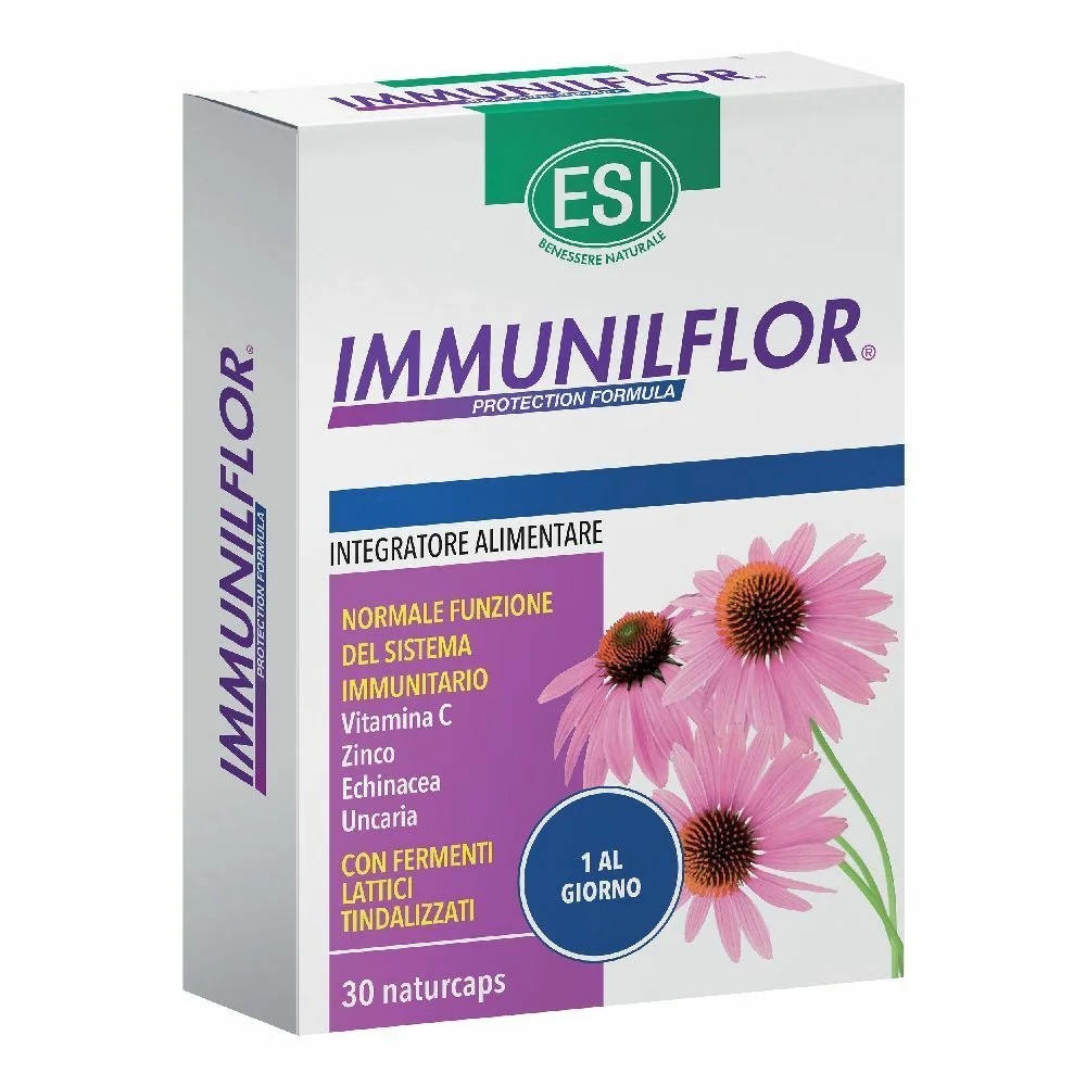 ESI Esi Immuniflor 30 capsules Voedingssupplement voor immuunafweer