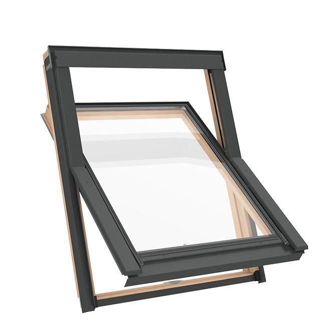 SOLSTRO DPY B900 M4A (78 x 98 cm) houten dakraam met smal frame - zonder afdichting