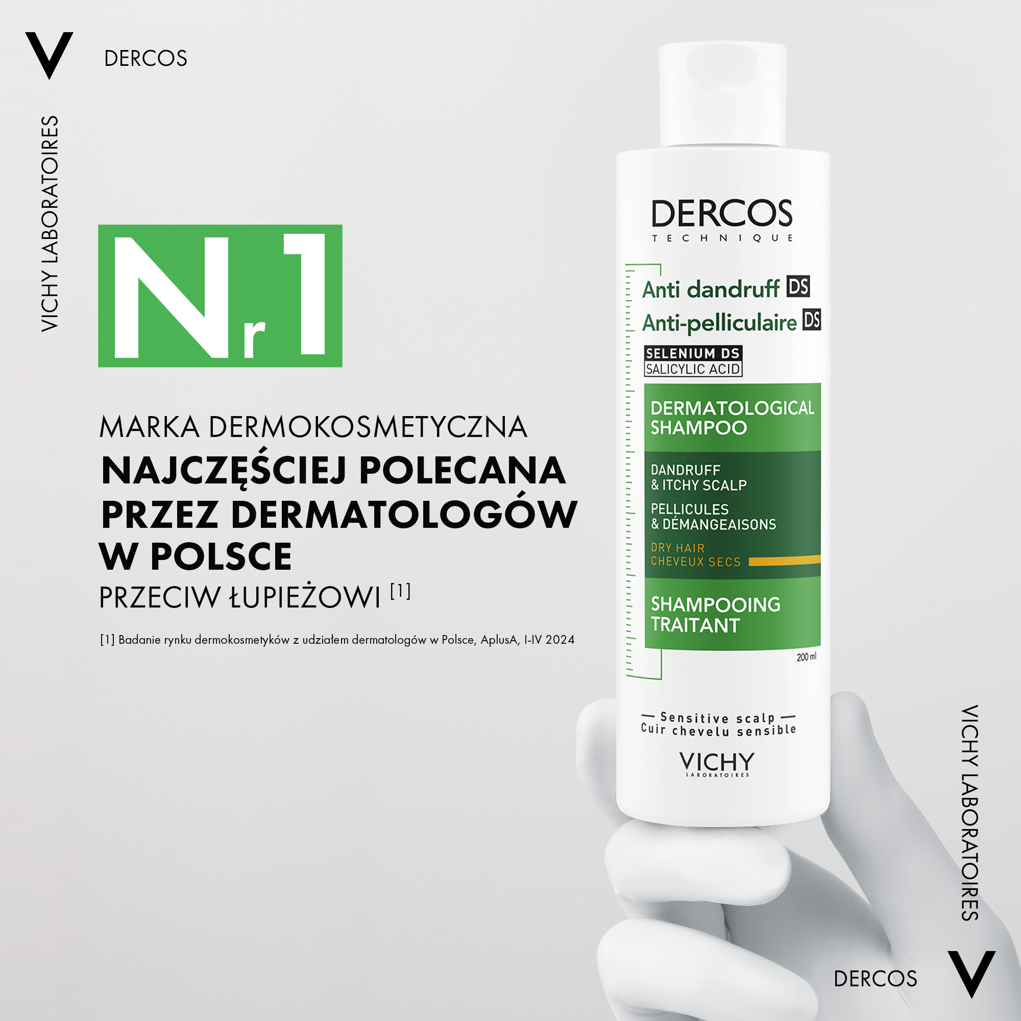 Vichy Haarshampoo 200ml Dercos
