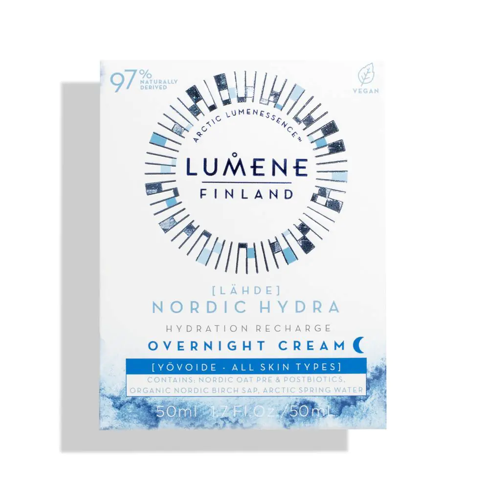 Lumene Nordic Hydra Pre i Postbiotyk - Nawadniający krem na noc z pre i postbiotykami 50ml