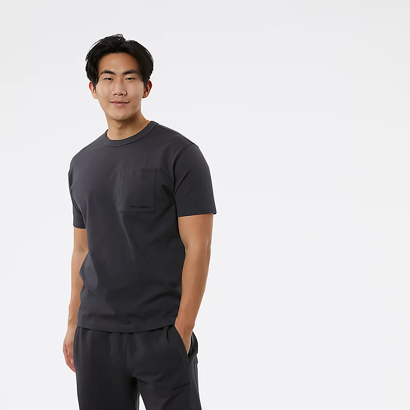 T-shirt à manches courtes pour homme NB Athletics Nature State - PHANTOM