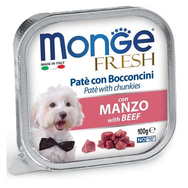 MONGE Monge Vers Rundvlees 100g