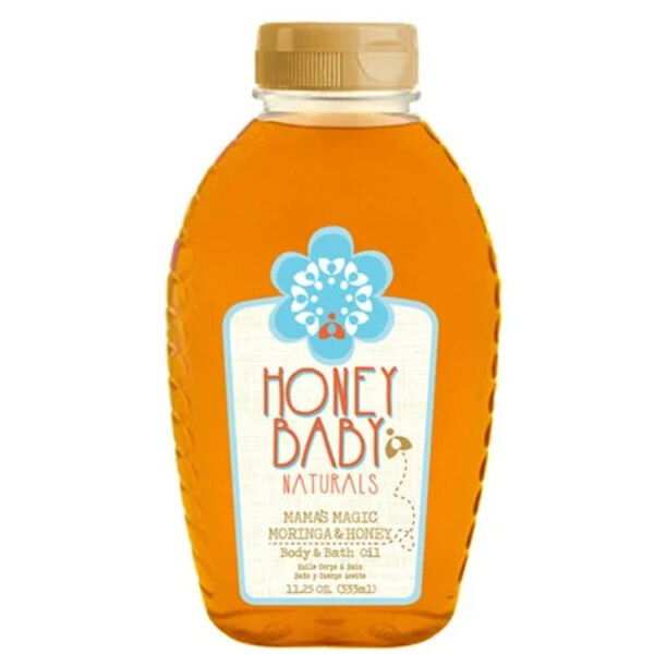 Ulei de baie Honey Baby Naturals Mamas Magic cu Moringa și Miere