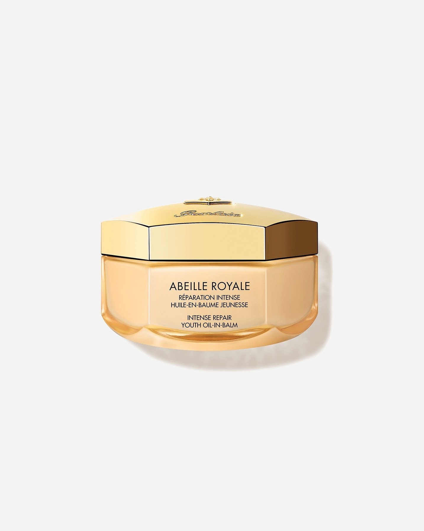 „Guerlain Abeille Royale“ intensyvaus poveikio atkuriamasis jaunystės aliejinis veido balzamas, 80 ml