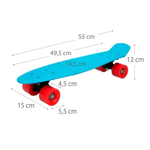  Cbgames PVC skejtbord sa točkovima 55cm
