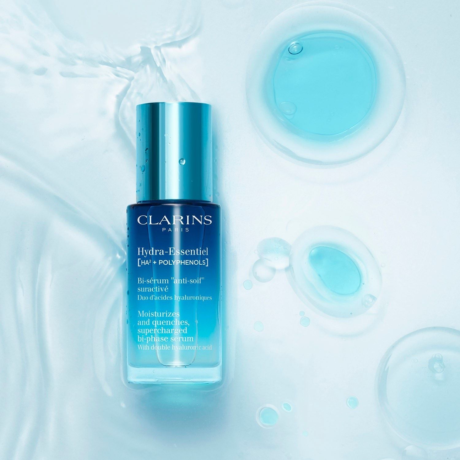 Clarins Hydra-Essentiel HA² Hydra-Essentiel [HA²] dvofazni serum – 30 ml