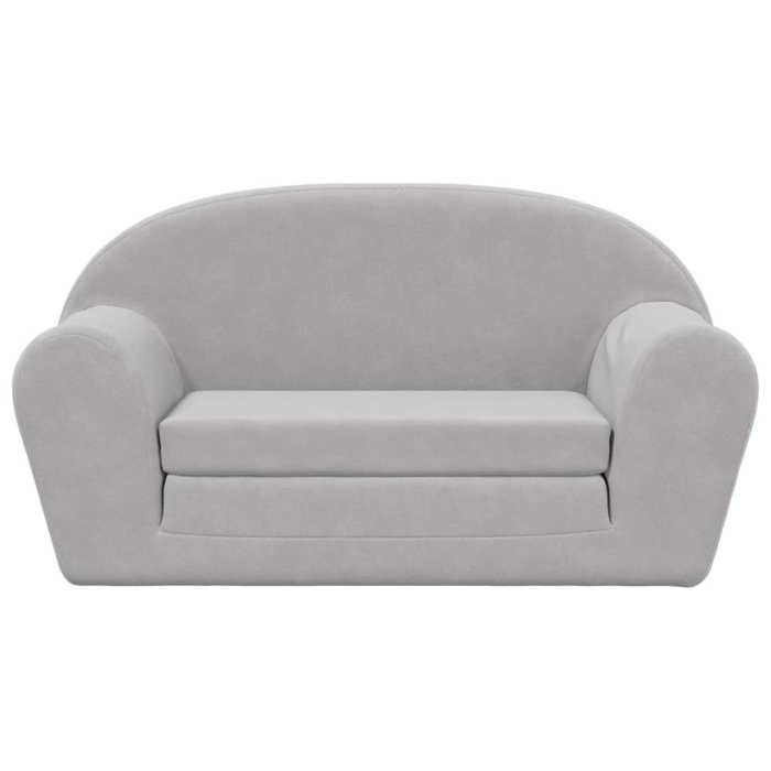 Sofá-cama infantil de 2 lugares vidaXL, mini sofá com capa removível, sofá para crianças pequenas, móveis para quarto infantil, 356999