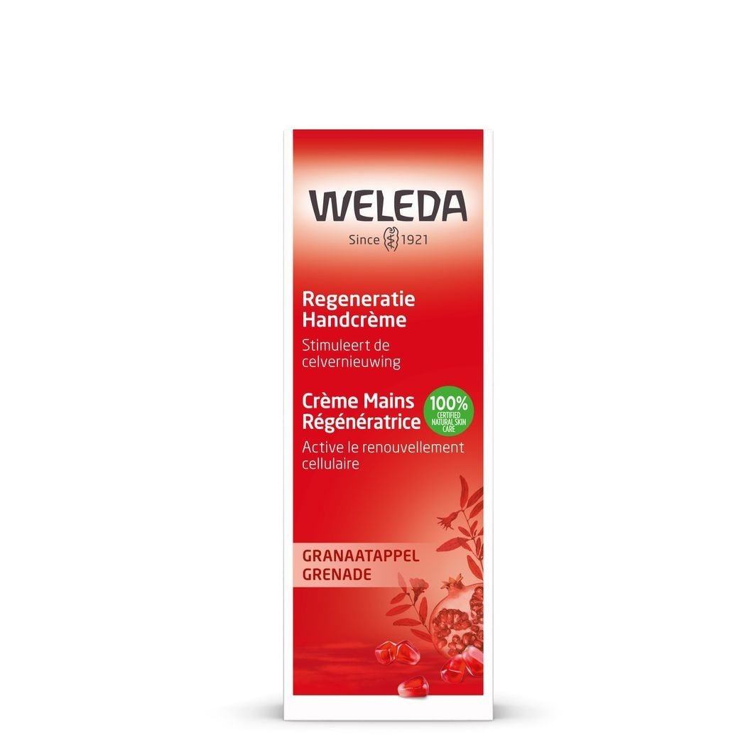 Weleda Regeneračný krém na ruky s granátovým jablkom a jablkom - 50 ml