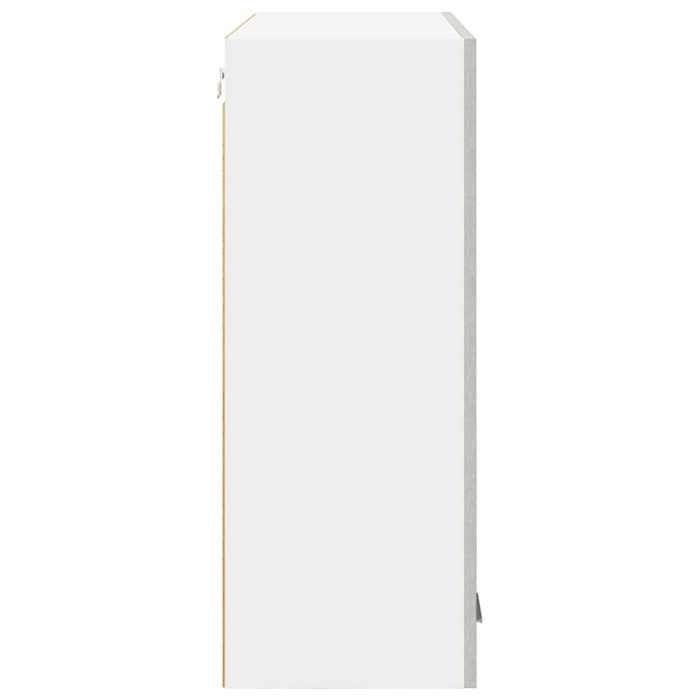 Armoire suspendue de cuisine - vidaXL - Riga - Gris béton - 80x31x80 cm - Bois d'ingénierie - Grand espace de stockage