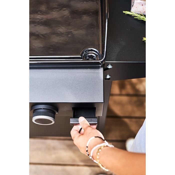 Plancha de gas Forge Adour ORIGIN 60, acero negro