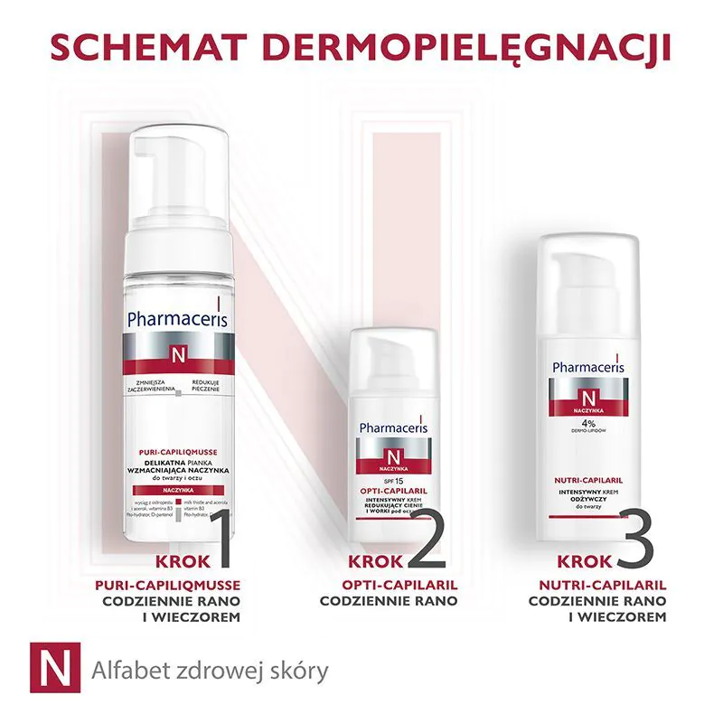 Pharmaceris N Opti-Capilaril Intensywny krem redukujący cienie i worki pod oczami