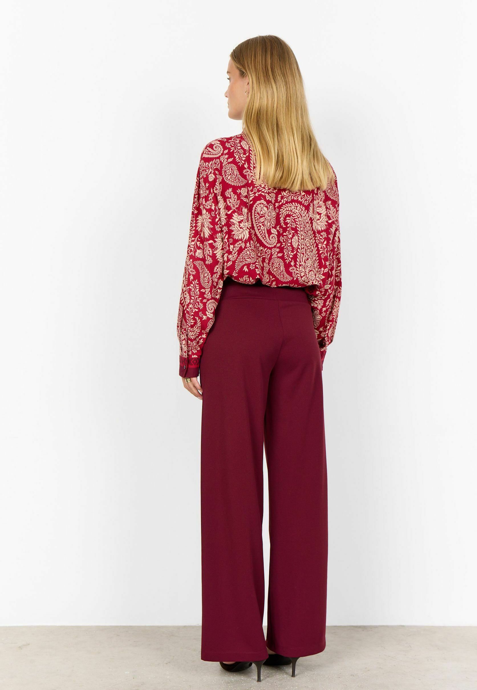 Soyaconcept Broek - donkerrood