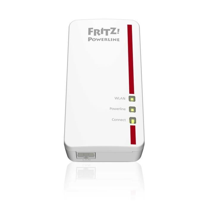 Powerline adapter - AVM - FRITZ!Powerline 1260E - 1200 Mbit/s - WiFi AC+N - MIMO 2x2