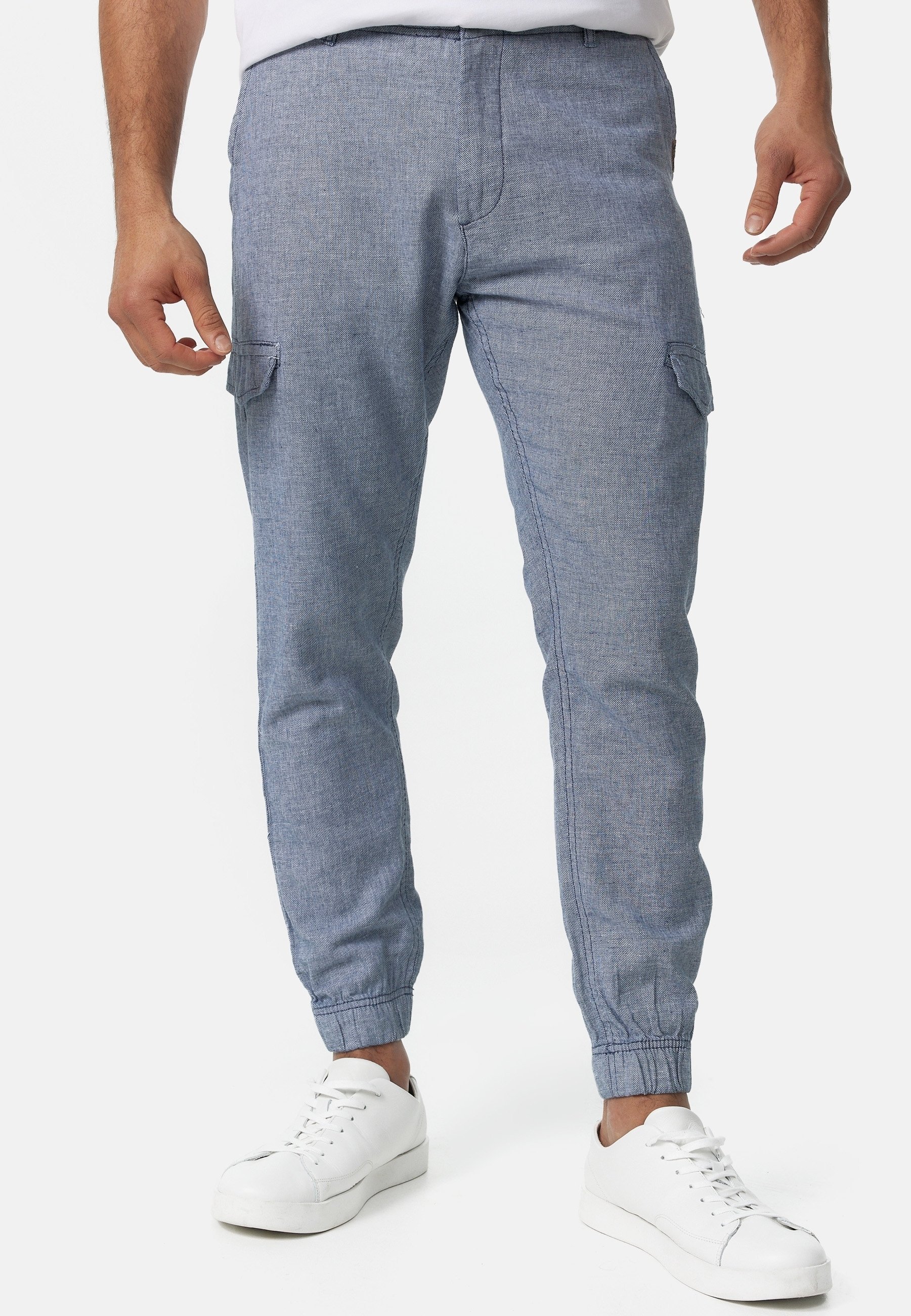 INDICODE JEANS Cargobroek - blauw
