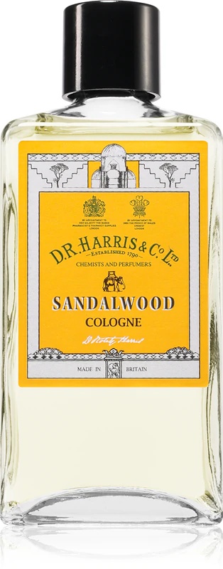 DR Harris Cologne, kolonska voda s sandalovino za moške