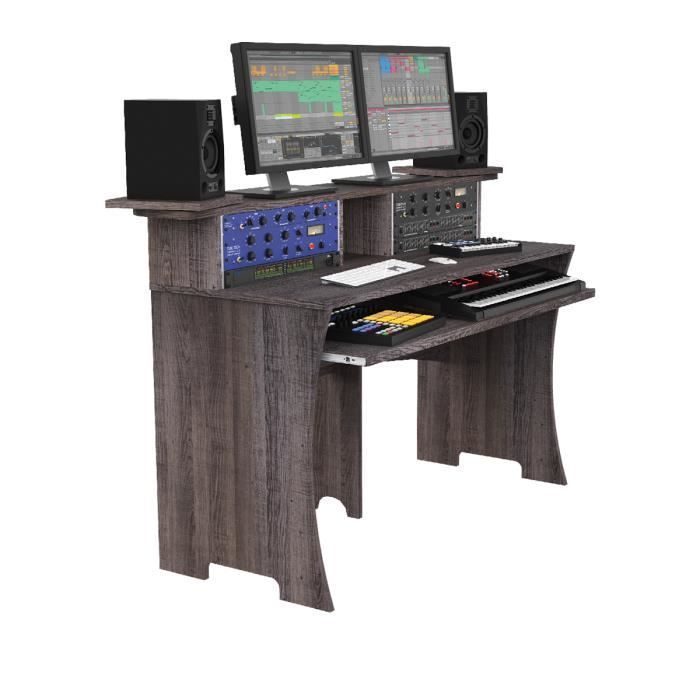 GLORIOUS WORKBENCH DRIFWOOD - Home Studio Workstation with Wood Finish