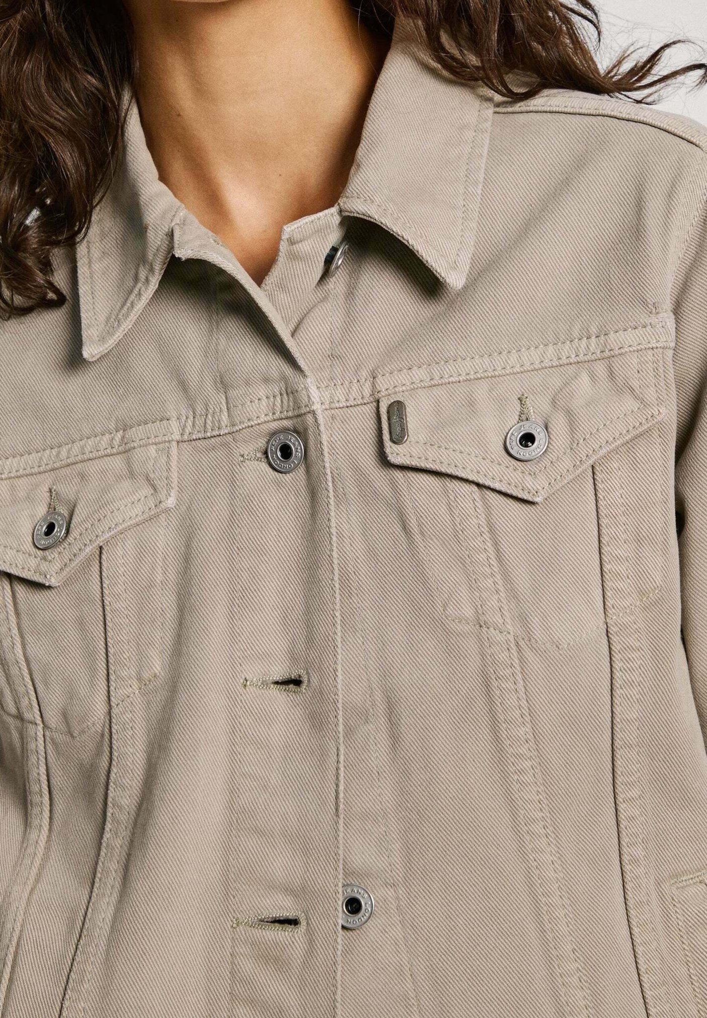 Veste en jean Pepe Jeans - couleur pierre